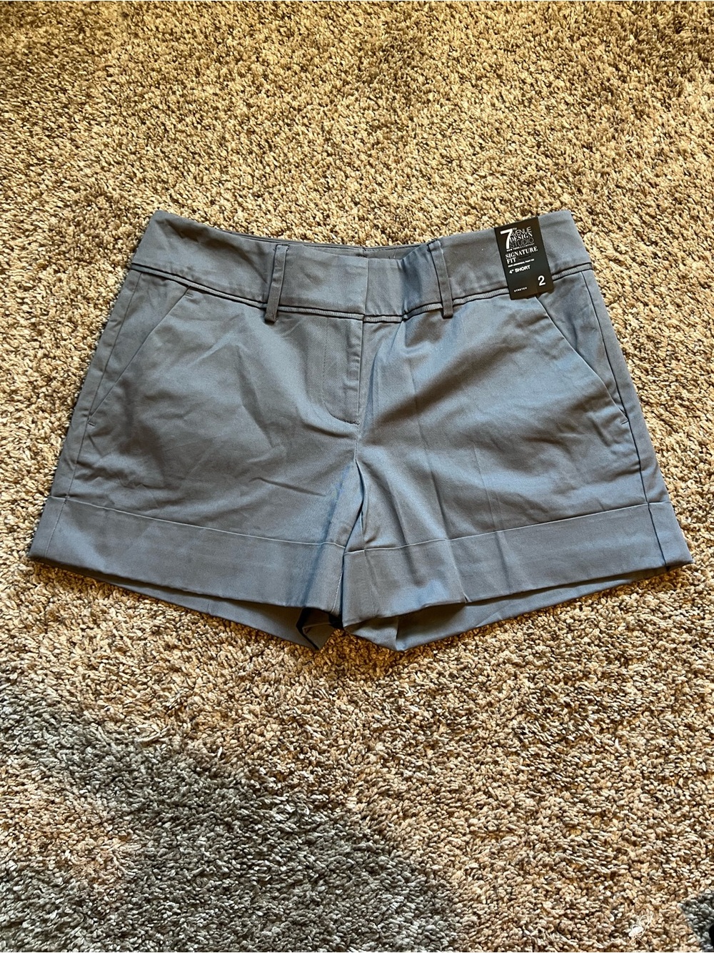 New York & Company 7th Avenue Design Studio Gray Shorts - Size 2 - NWT